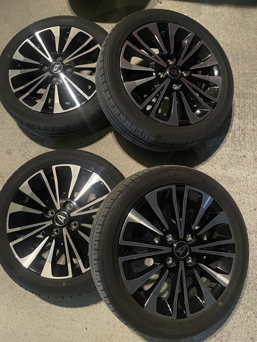 美品 タントカスタムla650s 純正ホイール4本セット(ラジアルタイヤ
