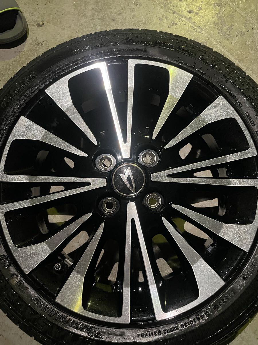美品 タントカスタムla650s 純正ホイール4本セット(ラジアルタイヤ