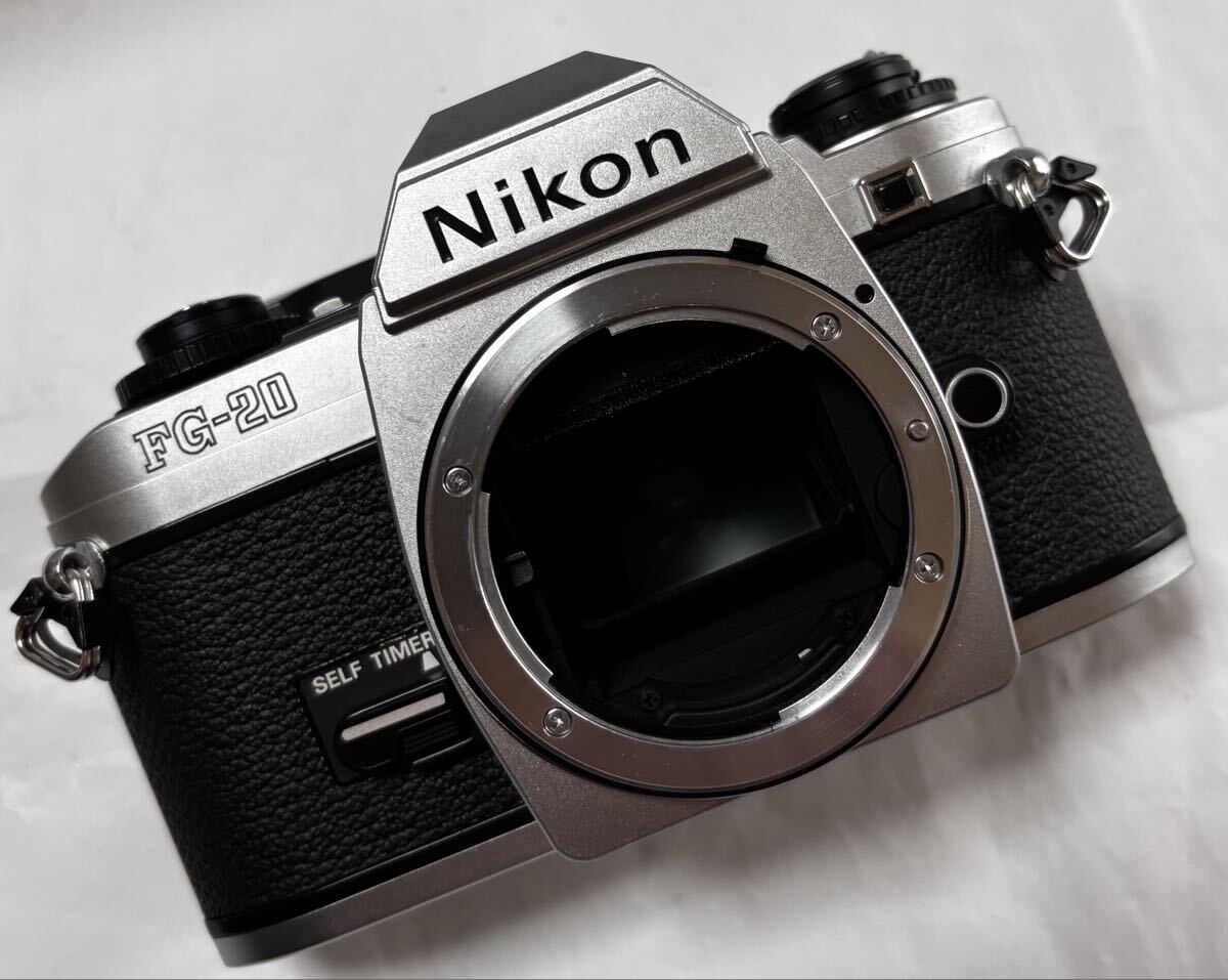 2026年最新Yahoo!オークション 完動品 Nikon FG-20 黒｜露出計OK・動作