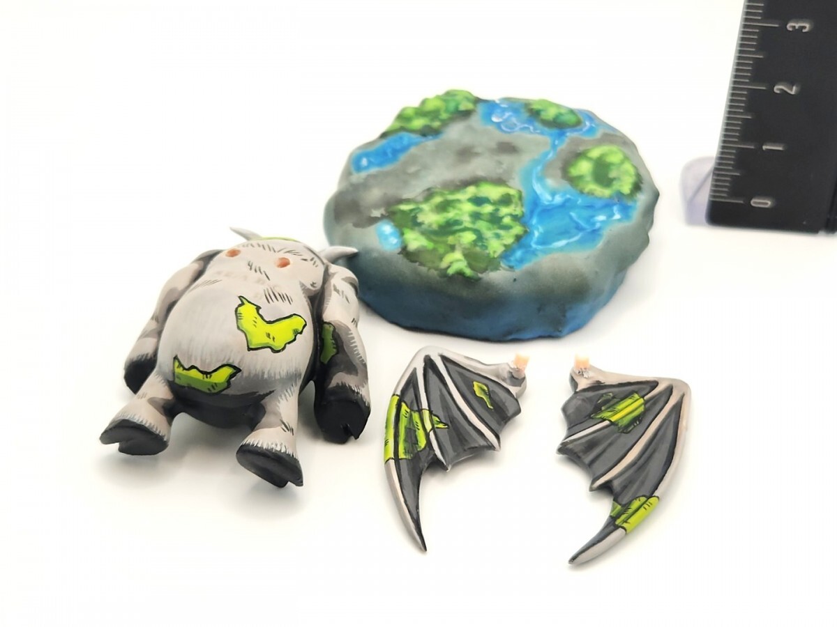 ドラゴンクエストⅤ消しゴム 塗装 リペイント フィギュア ブオーン