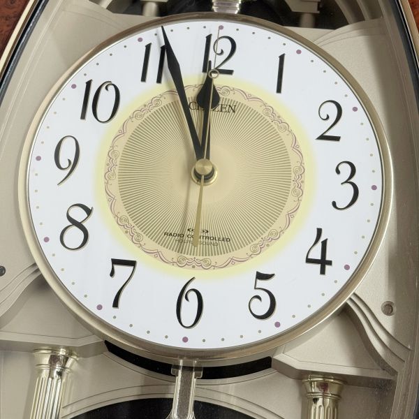 ◇ シチズン CITIZEN パルミューズカラット 壁掛け 電波時計 4MN413