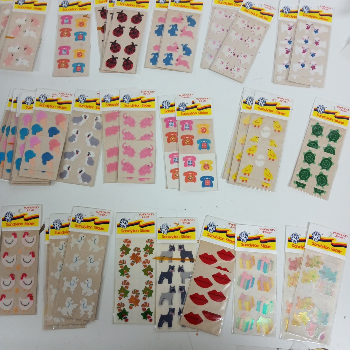 Sandylion Sticker/サンディライオン ステッカー・シール 37種類 110