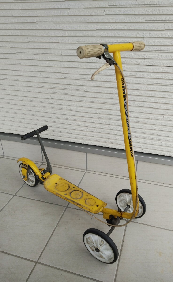 当時物 シャビー 三輪車 キックボード 昭和レトロ 棚 レトロ キックボードの値段と価格推移は？｜3件の売買データからレトロ