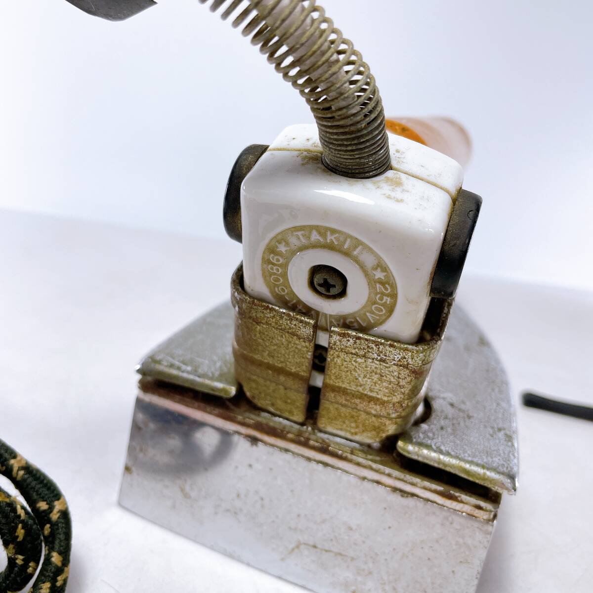 4513|【動作確認済み】タキイ式 工業用アイロン 7型 100V タキイ電器