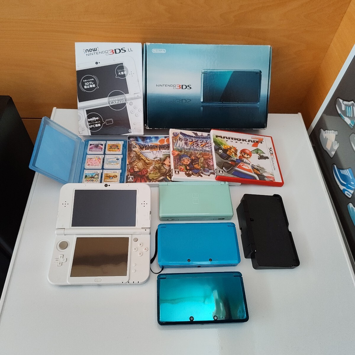 NEW Nintendo 3DS LL ニンテンドー DS 中古 動作品 ジャンク含む 4台