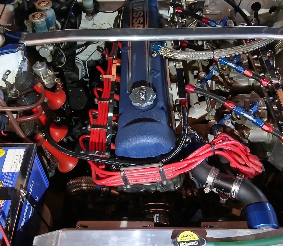 L型エンジン用・プラグコードホルダー・ハコスカ・ケンメリ・S30