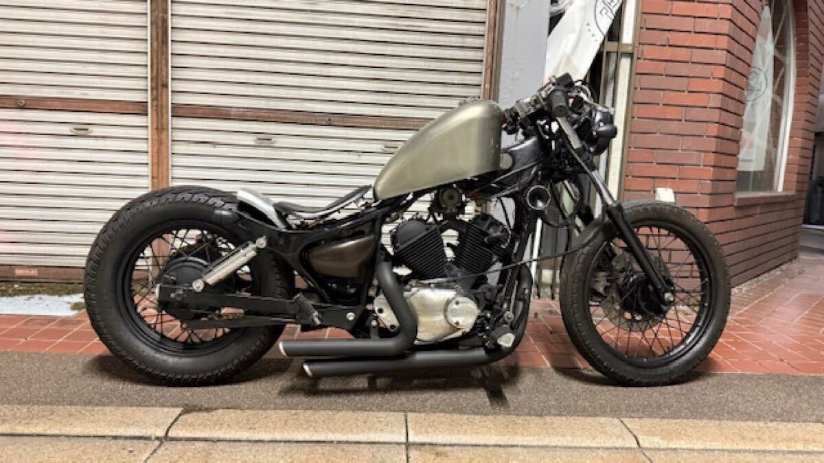 ビラーゴ250 外装新品 フルカスタム スポーツスター ローダウン ボバー