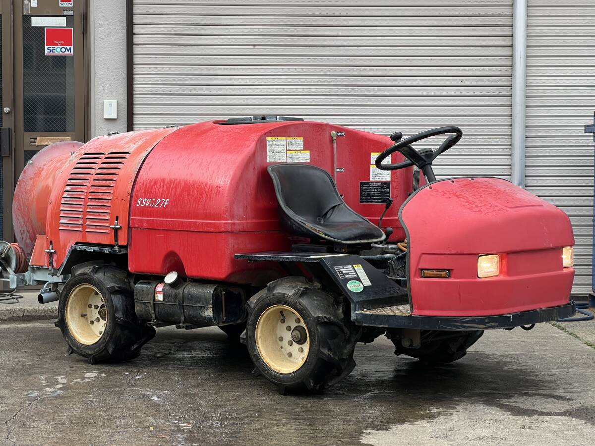 l共立 スピードスプレーヤー SSV663FS除機 1079時間 35馬力 薬剤 散布 パワステ 4WD 果樹園 ディーゼル 共立 中古 スピードスプレーヤー SV663FS 600L – 農キング