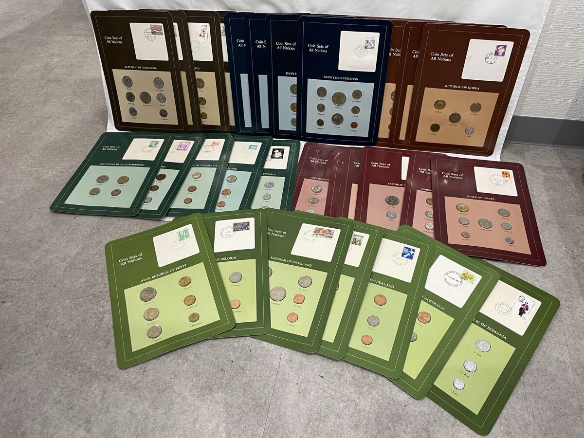 1803OKH014 フランクリンミント COIN SETS OF ALL NATIONS 世界の 
