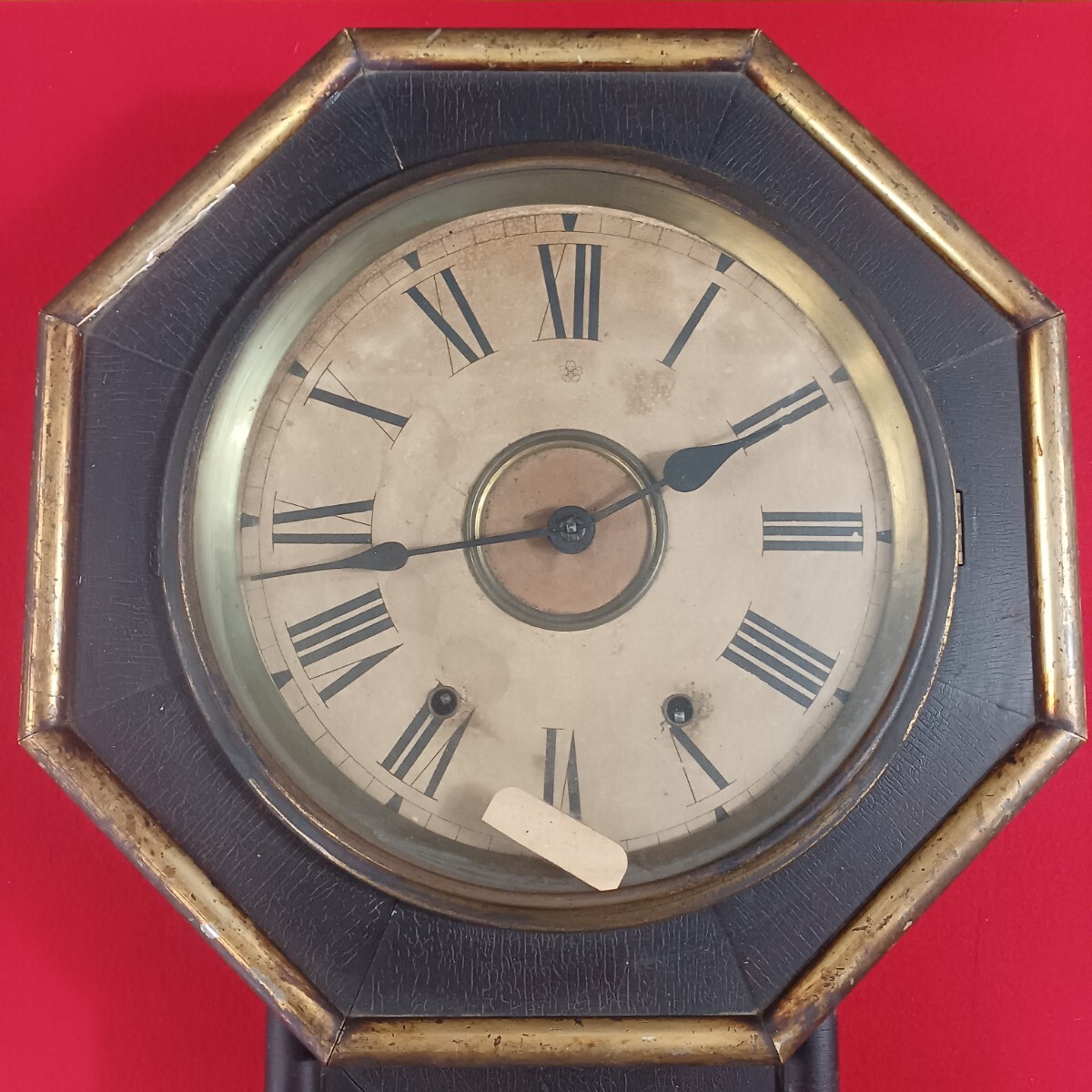 アンティーク New Haven Clock Co. ニューヘブン社製 八角ゼンマイ式