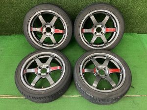 値下げ 廃盤 初代  RAYS TE37SL 17インチ2本、18インチ2本 RAYS 納期確認必須 2本価格 RAYS VOLK RACING TE37 SAGA SL PG 17inch