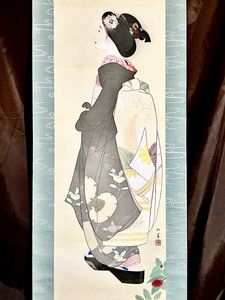 上村松園 掛軸の値段と価格推移は？｜5件の売買データから上村松園