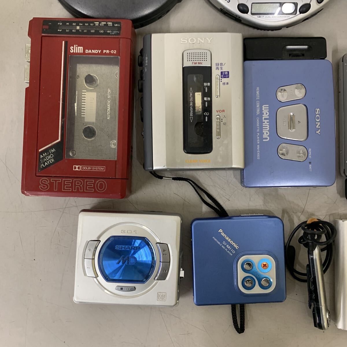 C041415. SONY.WALKMAN Panasonic KENWOOD ウォークマン カセット
