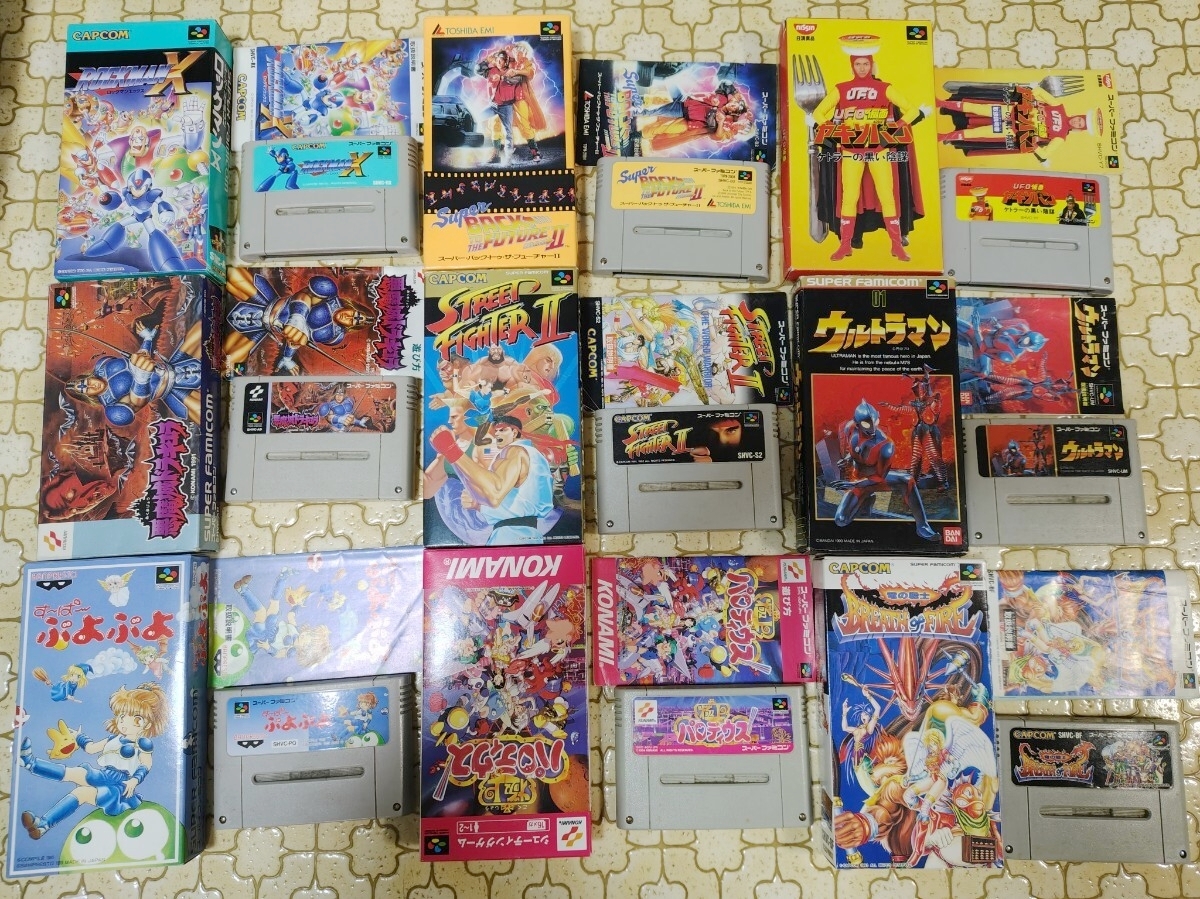 スーファミ ソフト まとめ売り 一部箱説明書あり SFC カセット