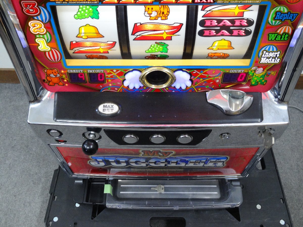 パチスロ 「マイジャグラーII KK」 北電子 コイン不要機 スロット実機