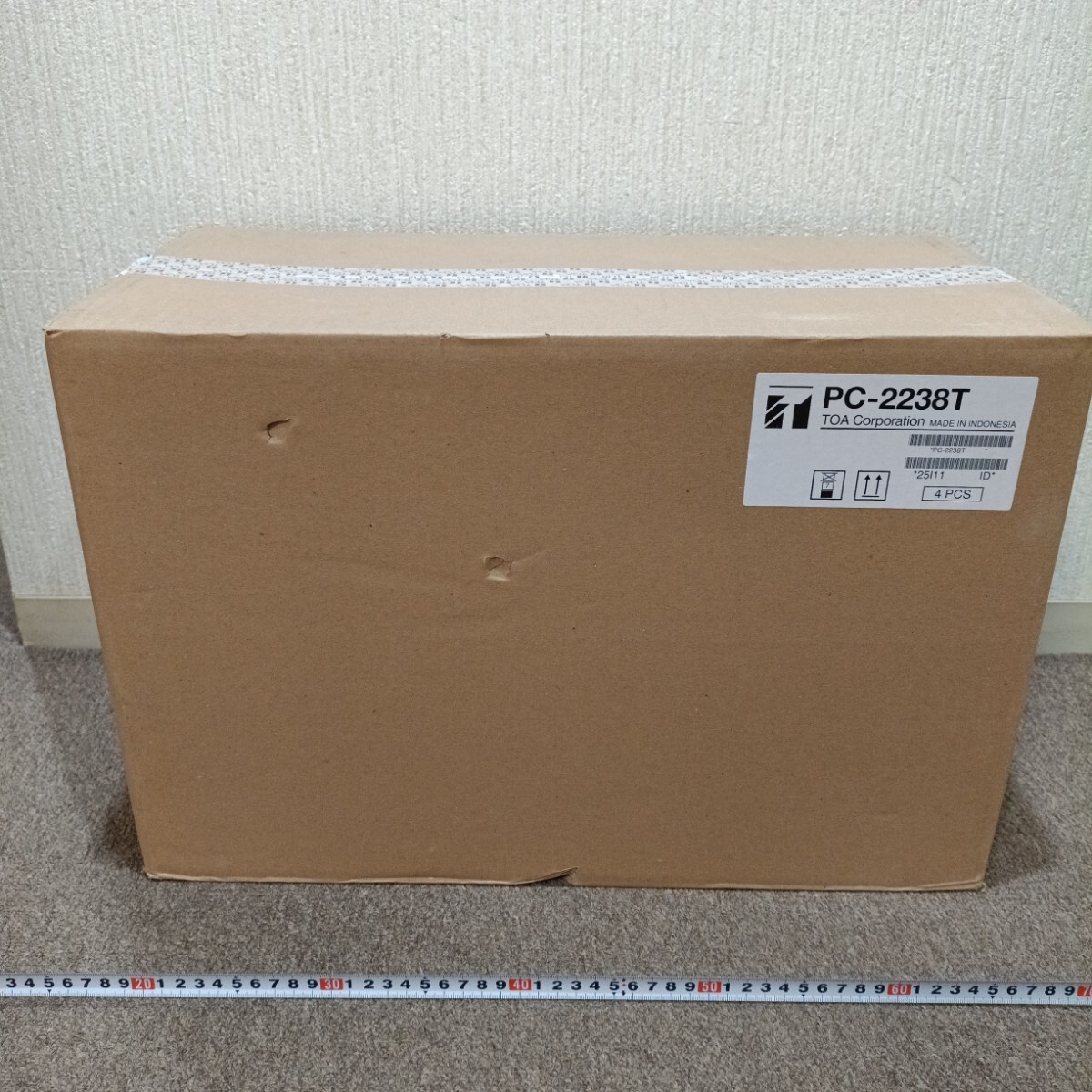 TOA PC-2238T 露出型スピーカー　4個セット♪ 新品未開封品てました！ TOA PC-2238T 露出型スピーカー 4個セット した ^^ メーカー直送品