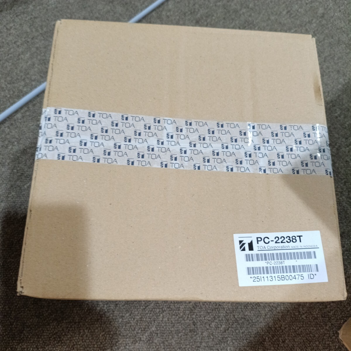 TOA PC-2238T 露出型スピーカー 4個セット した ^^ メーカー直送品