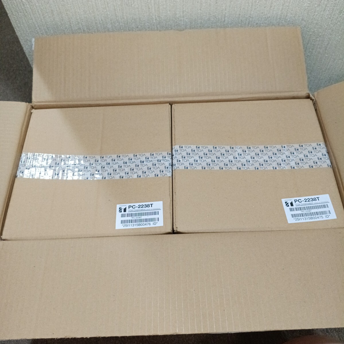TOA PC-2238T 露出型スピーカー 4個セット した ^^ メーカー直送品