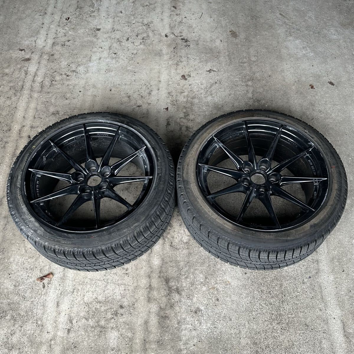 GRカローラ　レヴォーグ　ランサー　2024年製　245/40R18 2本セット トヨタ GRカローラ 純正ホイール 2本 18インチ 8.5J+30 245/40R18