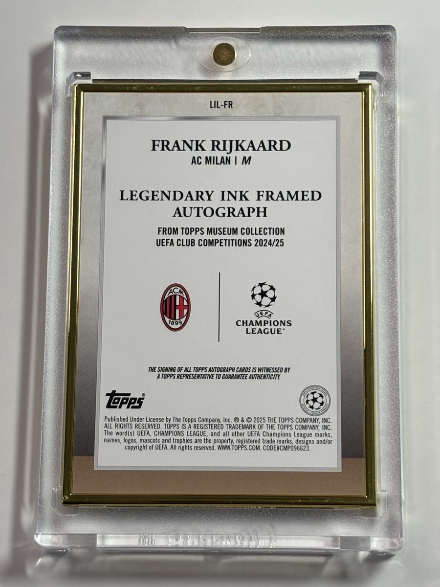 ライカールト /10【直筆サイン オンカード】2025 Topps Museum
