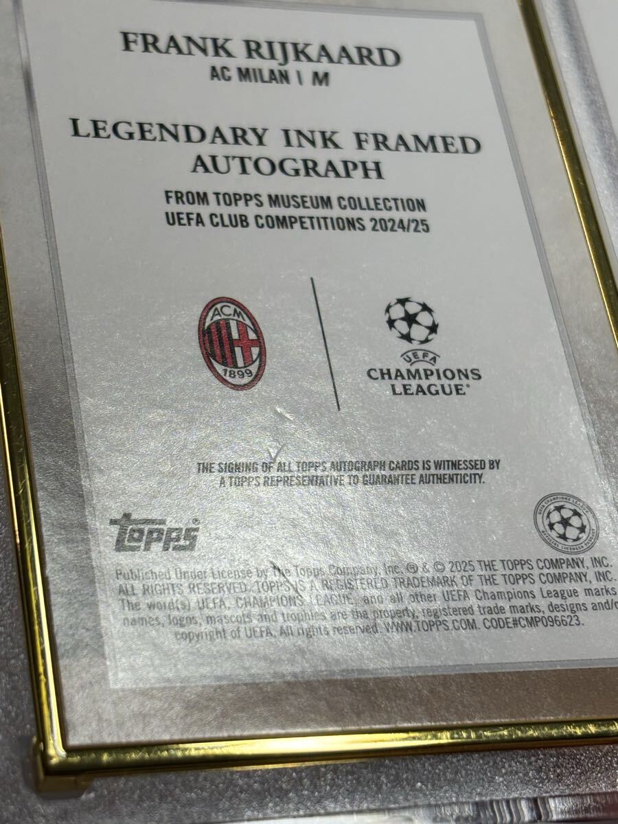 ライカールト /10【直筆サイン オンカード】2025 Topps Museum