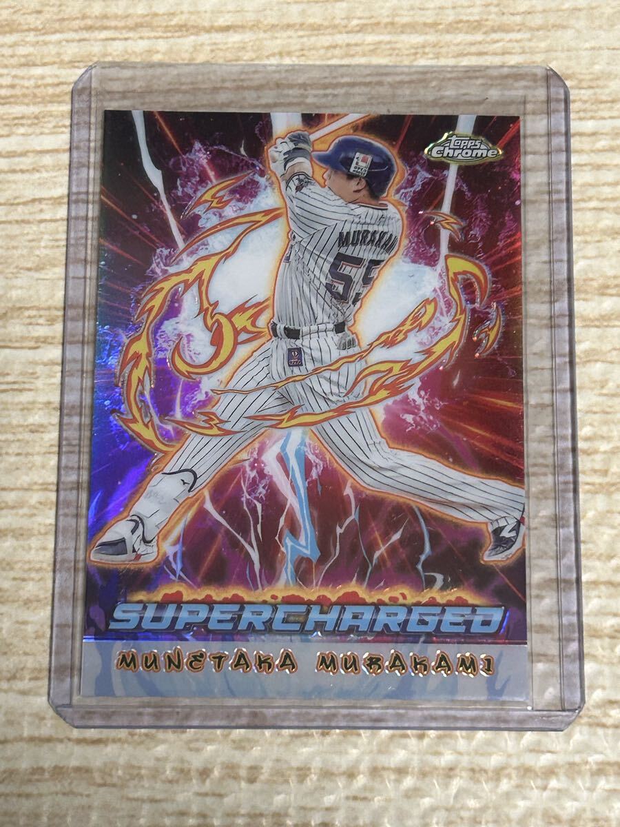 ケースヒット 1円スタート】2024 topps chrome npb 村上宗隆 ヤクルト