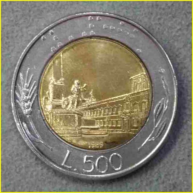 イタリア500リラ硬貨の値段と価格推移は？｜4件の売買データから