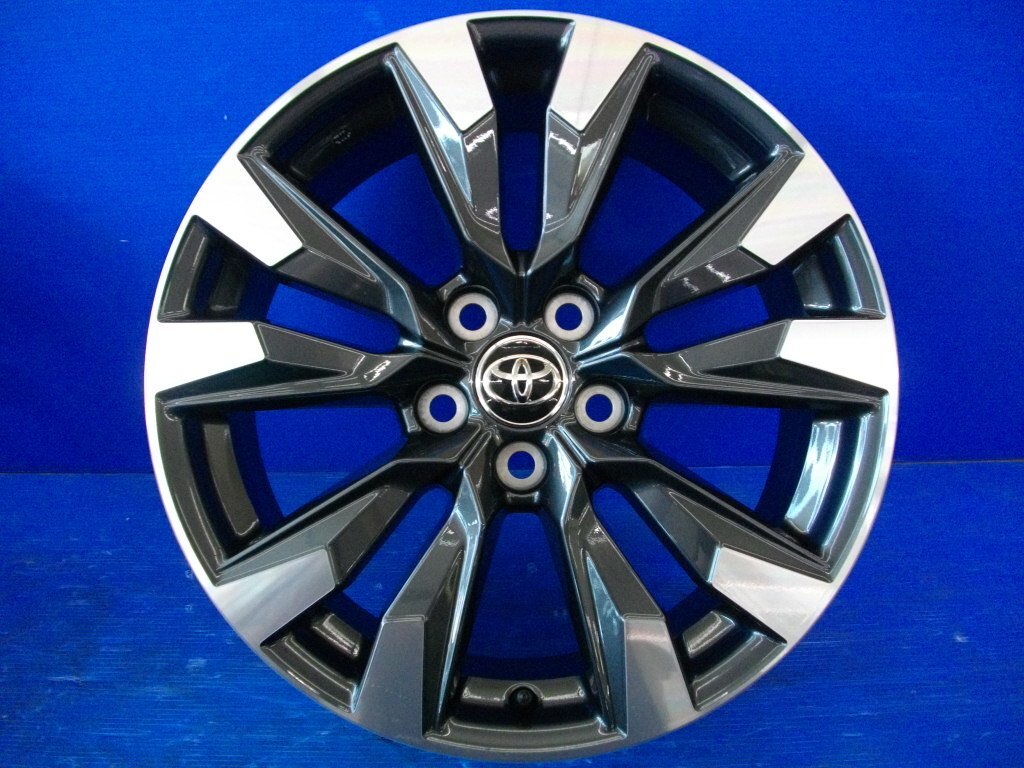 H】新車外し トヨタ 60系 RAV4 Zグレード 純正 18インチ 7.5J +40 5H