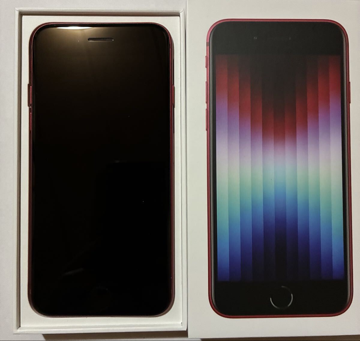 SIMフリー iPhoneSE3 256GB レッド SIMフリー 第三世代 SIMロック無