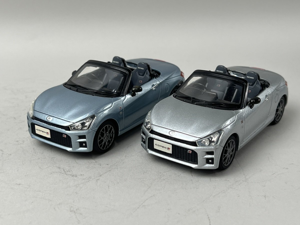 TOYOTA トヨタ コペン GR スポーツ ブライトシルバー S28 / リキッド