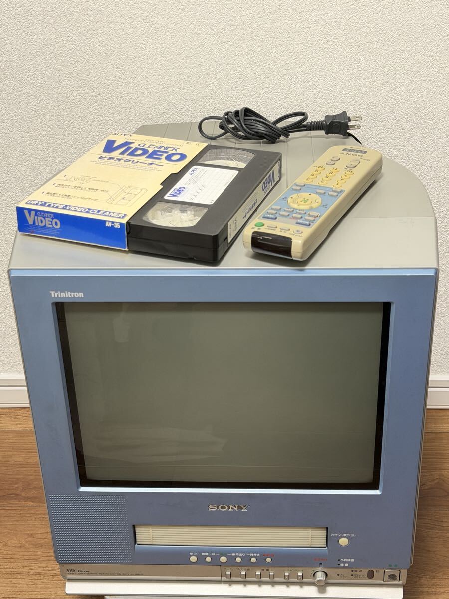 SONY WEGA(ベガ) 14型 VHSビデオ一体型 モノラル テレビ KV-14MVF2 SONY WEGA(ベガ) 14型 VHSビデオ一体型 モノラル テレビ KV-14MVF2
