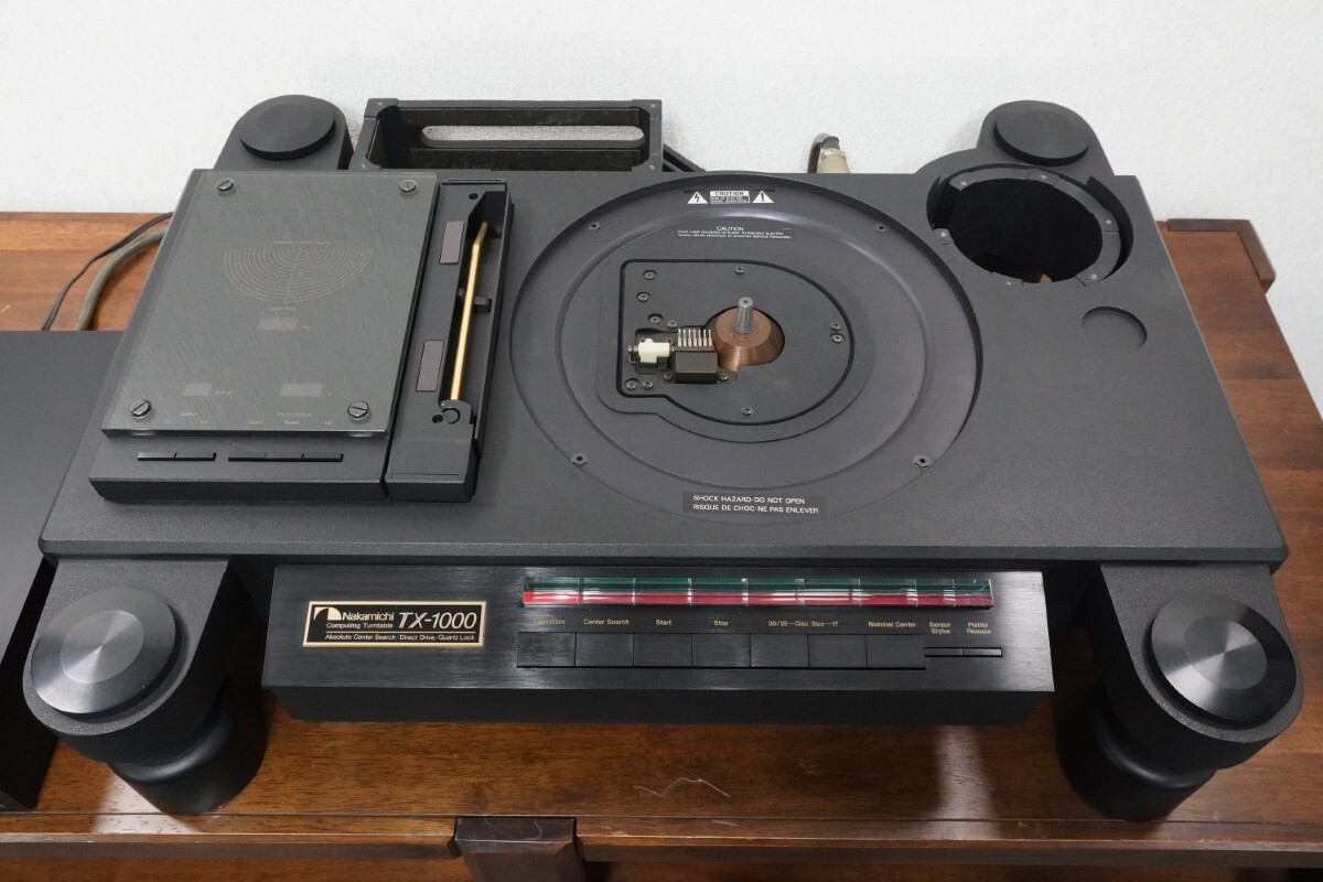 ジャンク品】Nakamichi TX-1000 ナカミチ ターンテーブル レコード