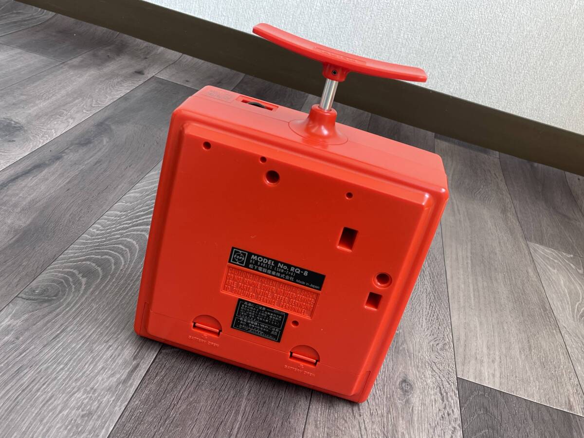 W5953◇未使用品 National RQ-8 カラオケ用8 8トラックプレーヤー 昭和