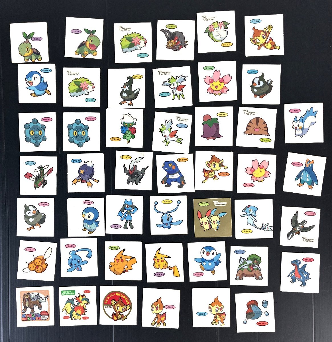 ト足】 ポケモンカード カードダス ポケモンパンシール まとめ