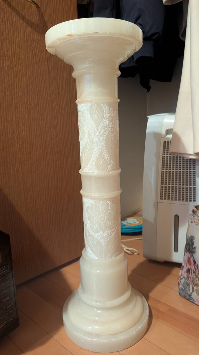 限定値下　長期保管品　大理石の花瓶　高さ　30㎝　1462 53829de9011eeefbb34079645e9329
