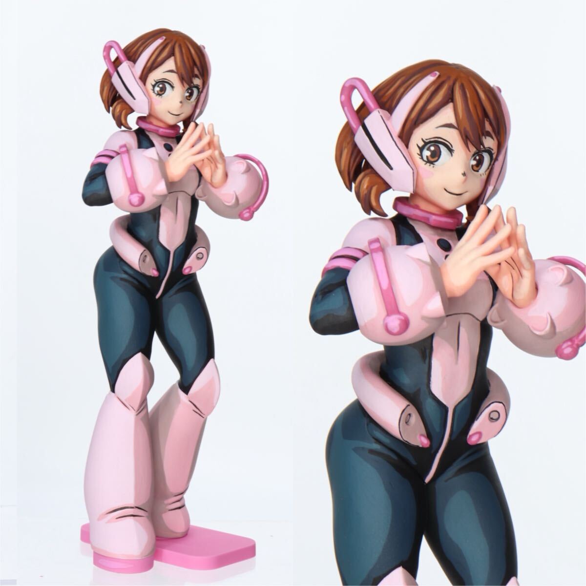 僕のヒーローアカデミア 麗日お茶子 リペイントフィギュア 二次元彩色
