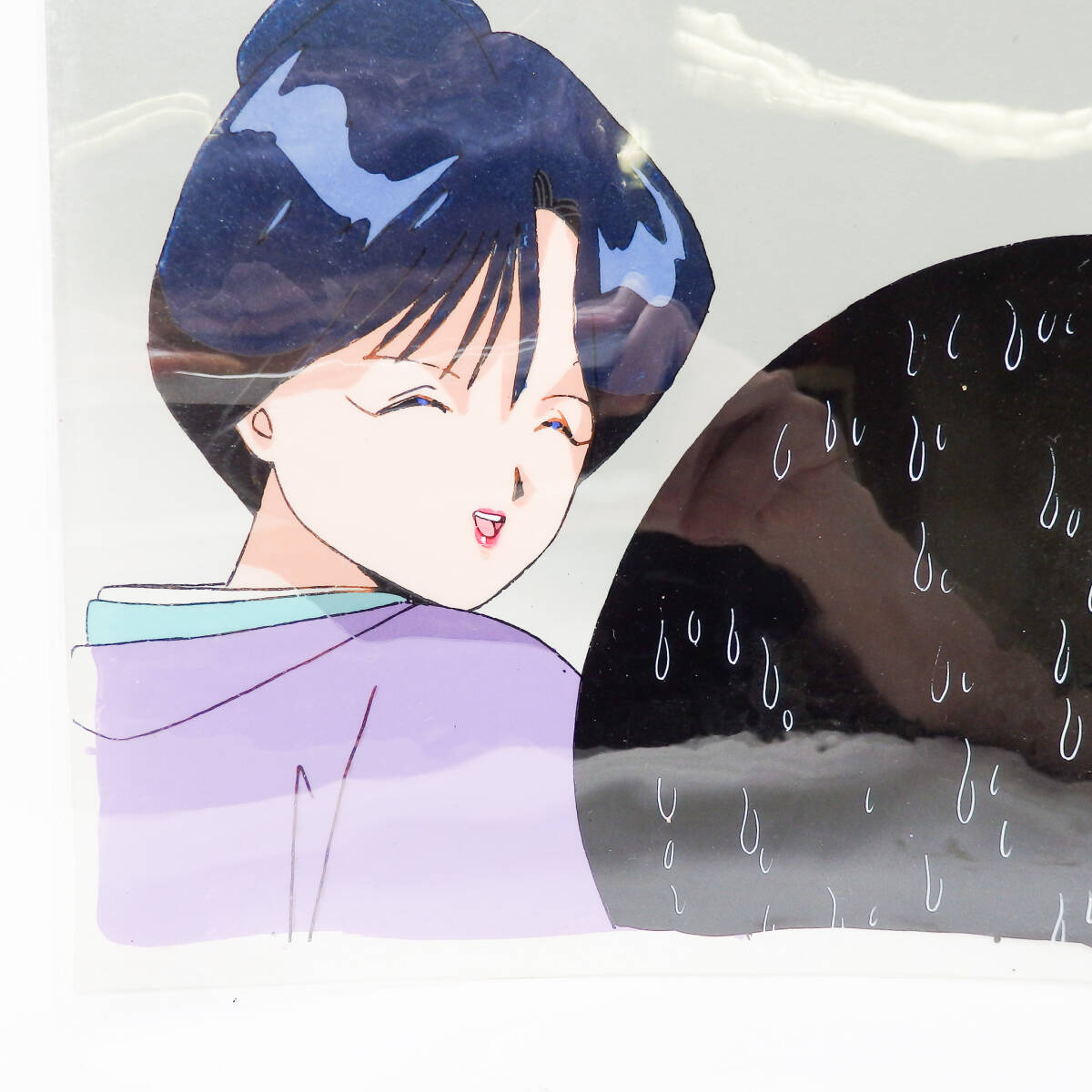 まじかる☆タルるートくん セル画 大綾真理&ライバー 着物 サイズ:約