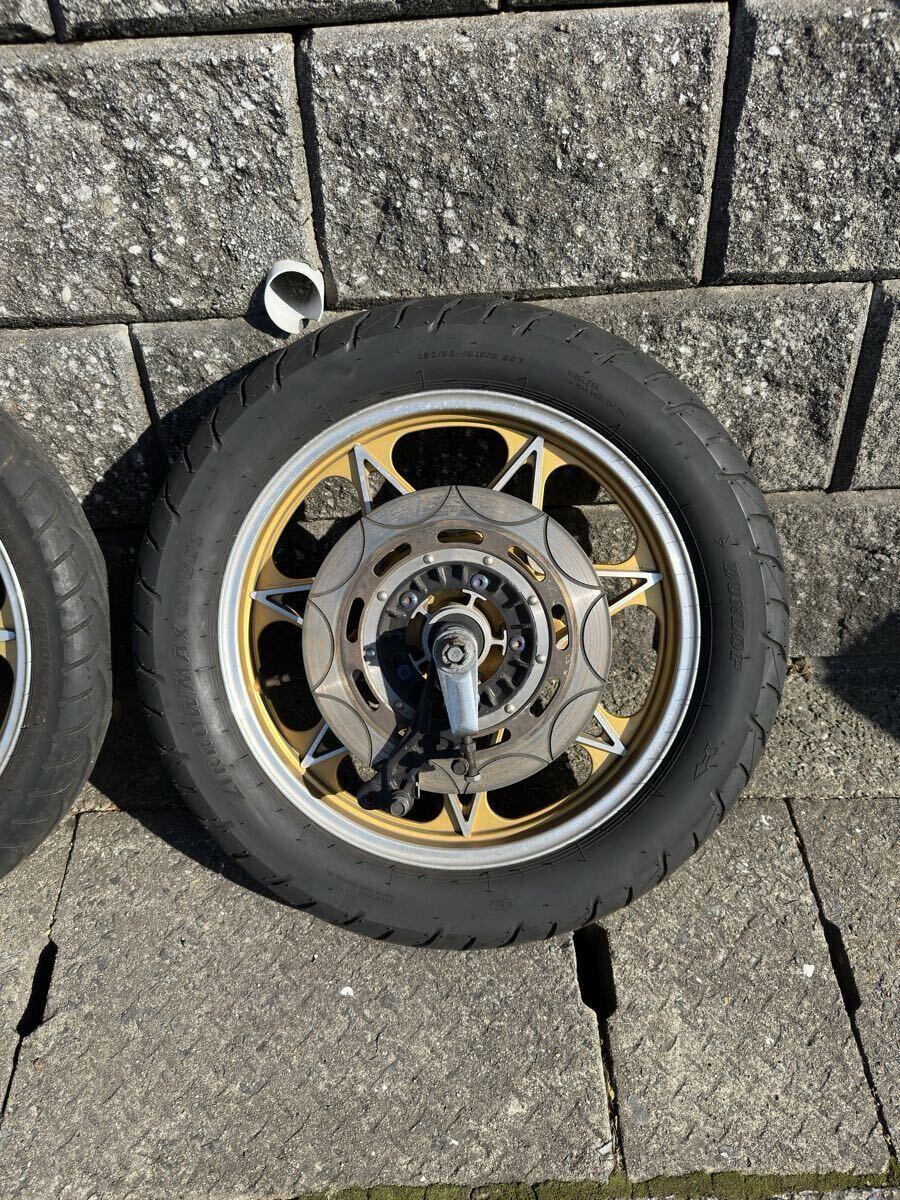 CB750F キャストホイール 7金/前後セットCB750FOUR RC04 FA FB FC 当時