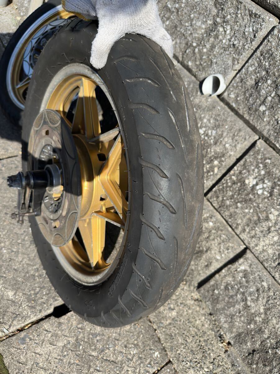 CB750F キャストホイール 7金/前後セットCB750FOUR RC04 FA FB FC 当時