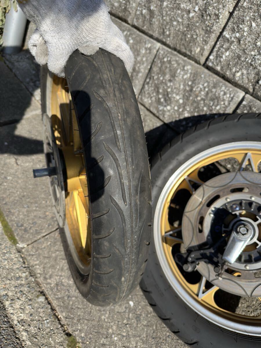 CB750F キャストホイール 7金/前後セットCB750FOUR RC04 FA FB FC 当時