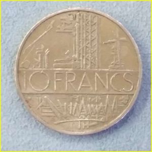 フランス10フラン硬貨の値段と価格推移は？｜2件の売買データから