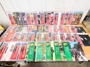 161位 (E-54) BEATLES ビートルズ LPレコード / 12inch 大量 約44枚まとめ売り ※すべて帯付き