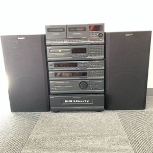 SONY　オーディオ　アンプ　チューナー　スピーカー　セット品 ☆コレクター必見！！ 当時物 現状品 一部通電OK SONY ソニー LBT-V725 等