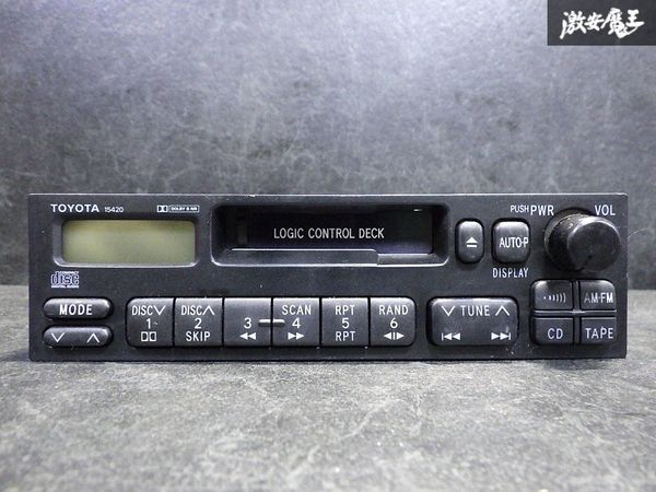 トヨタ純正カセットデッキの値段と価格推移は？｜4件の売買データから