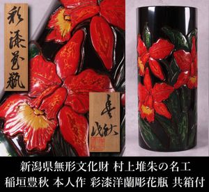 村上堆朱の値段と価格推移は？｜24件の売買データから村上堆朱の価値が