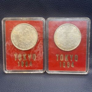 東京オリンピック記念 銀合金(セット)の中古価格は19,225円｜記念硬貨