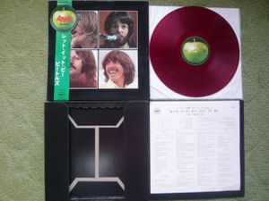 53位 ◆ほぼ美盤　The Beatles　let It BE Box 　帯付き赤盤 　AP9009 ◆