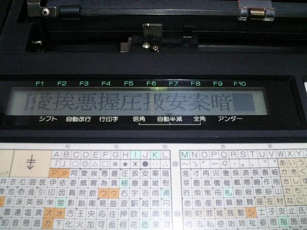 シルバー精工（SILVER REED）デスクワードDX JX30 電子日本語(タイプ