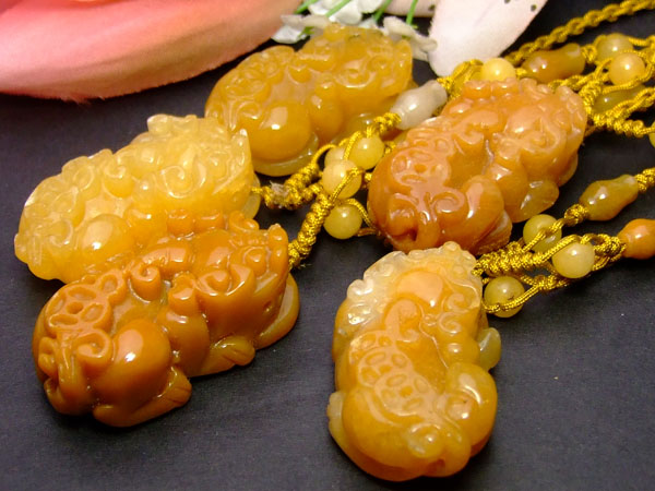 ５０％OFF\２０００ひきゅう貔貅●ネックレス5本set10307_1