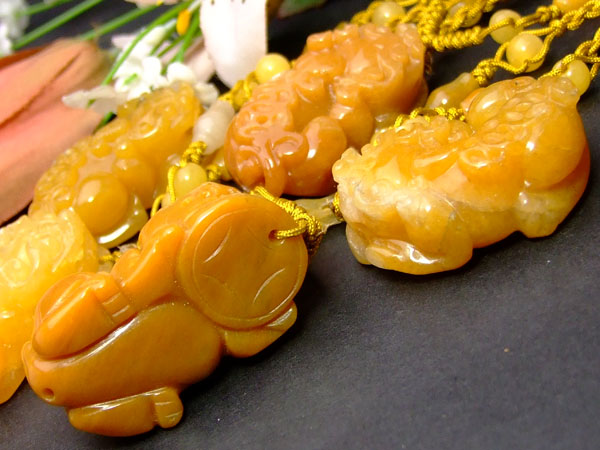 ５０％OFF\２０００ひきゅう貔貅●ネックレス5本set10307_2